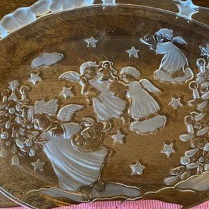 Christmas Plate - Glass